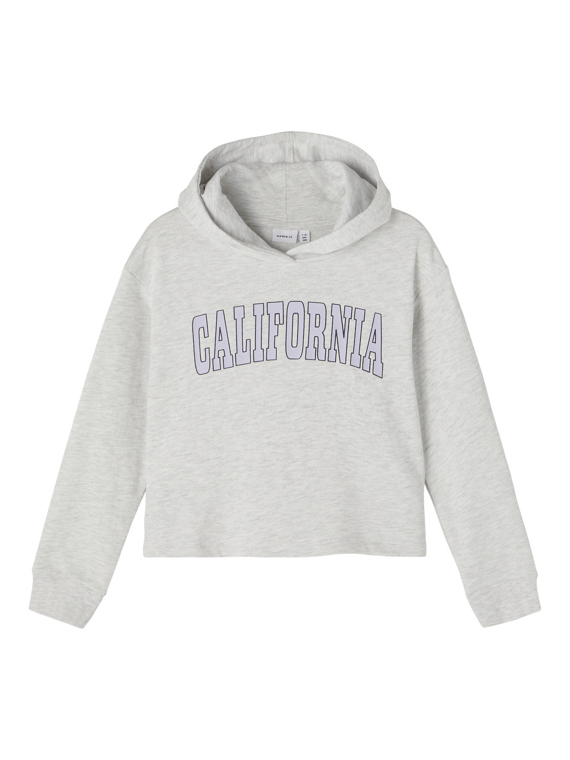 NKFLUKKA Sweat - Light Grey Melange